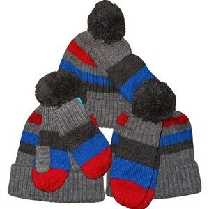 3 Kids West Loop Beanie & Mitten Sets | NWT | Winter Hats & Gloves